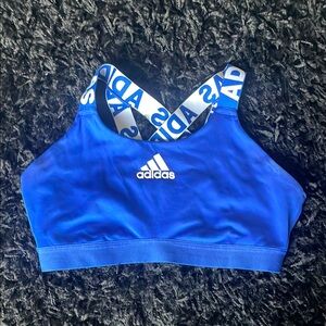 Adidas Blue Sports Bra